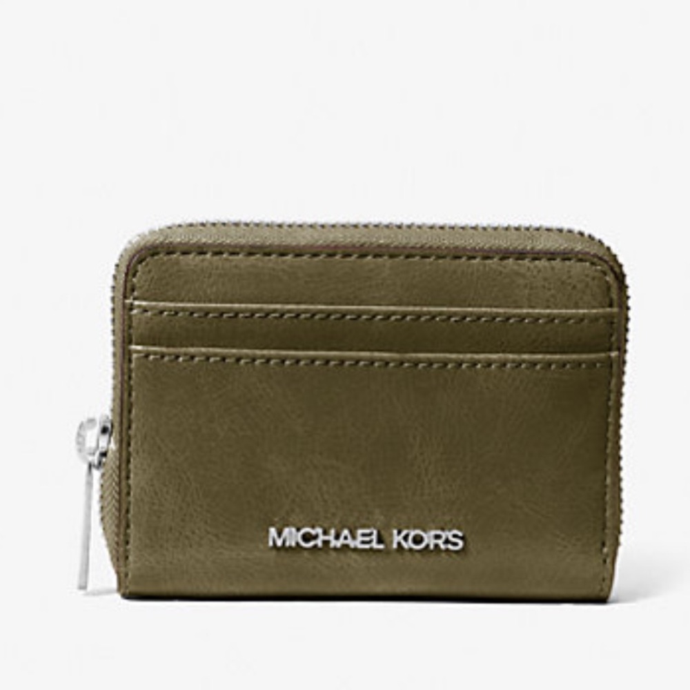 MICHAEL KORS Jet Set Medium Distressed Zip Around Card Case
Olive
NWT - Picture 3 of 16